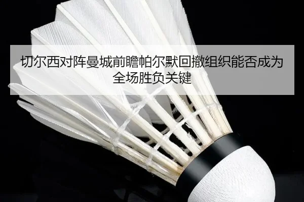 切尔西对阵曼城前瞻帕尔默回撤组织能否成为全场胜负关键